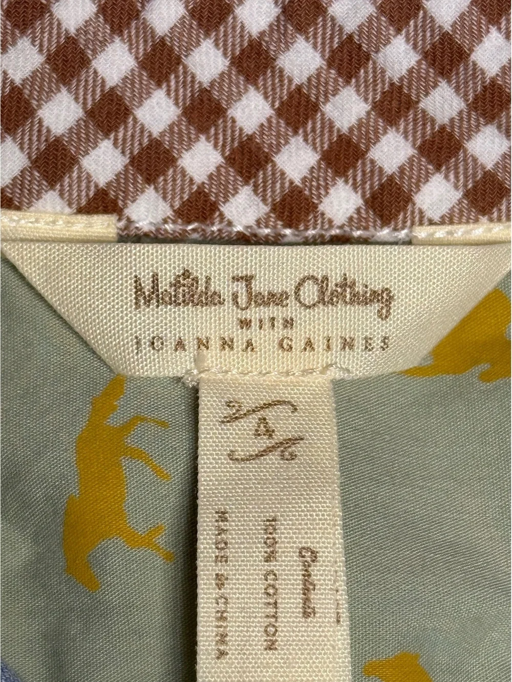 Matilda Jane Girls' Denim Button-Up Shirt Size 4T